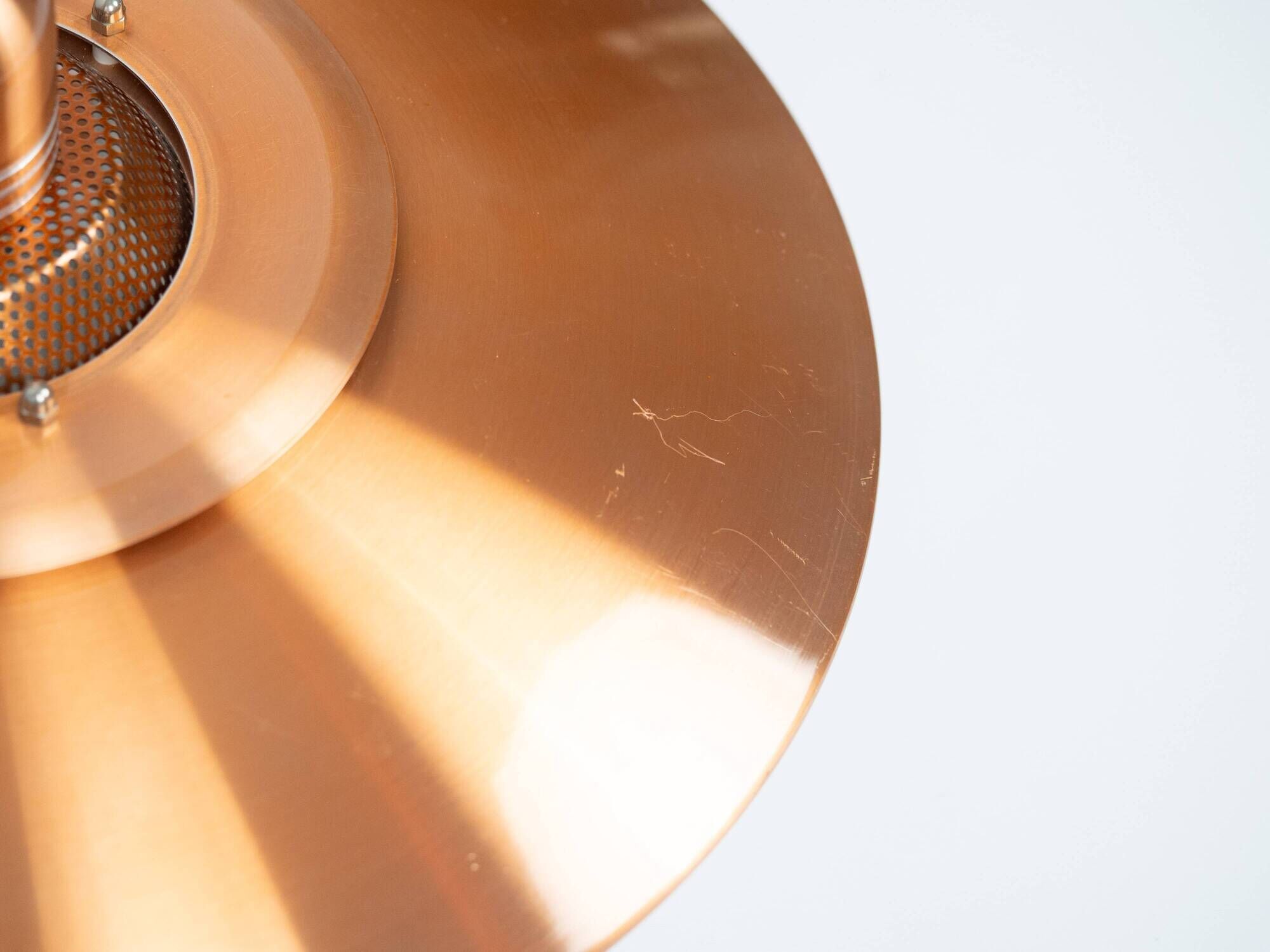 Danish vintage pendant lamp Jeka by Kurt Wiborg, 1980s