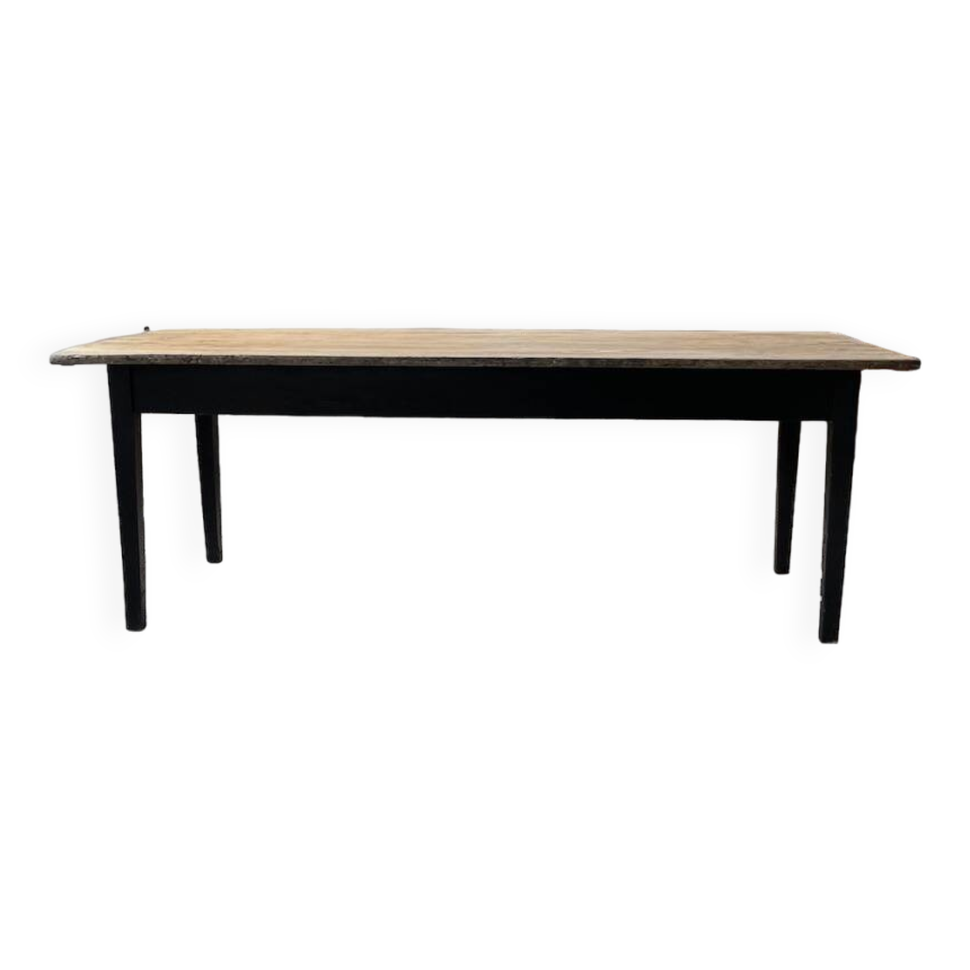 2m pine and oak farmhouse table