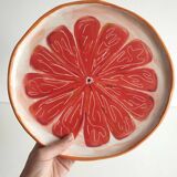 Plat pamplemousse rose 30 cm