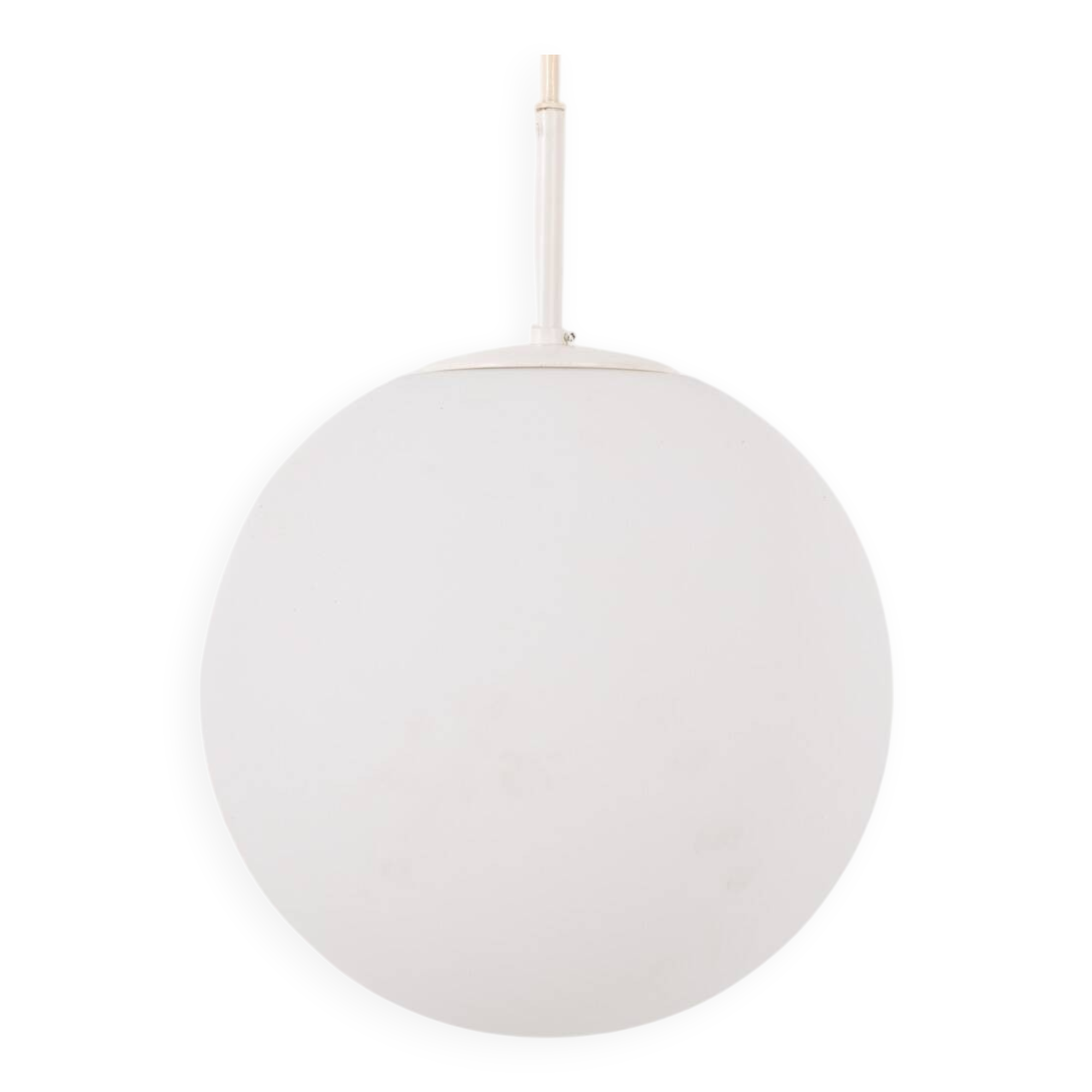 Large opaline glass Raak Amsterdam Globe pendant