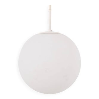Grande suspension Raak Amsterdam Globe en verre opalin