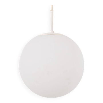 Large opaline glass Raak Amsterdam Globe pendant