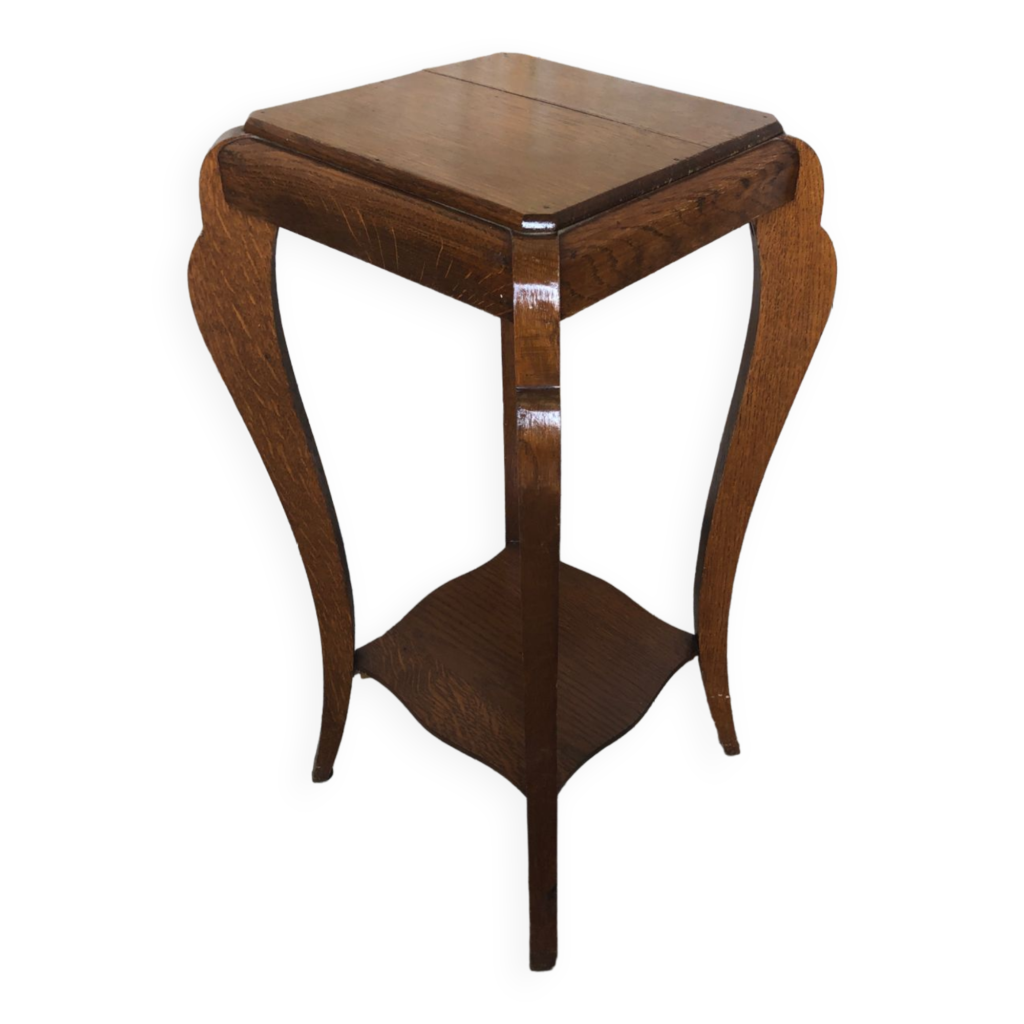 Sellette table appoint bois vintage #a228