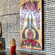 Vintage wood painting