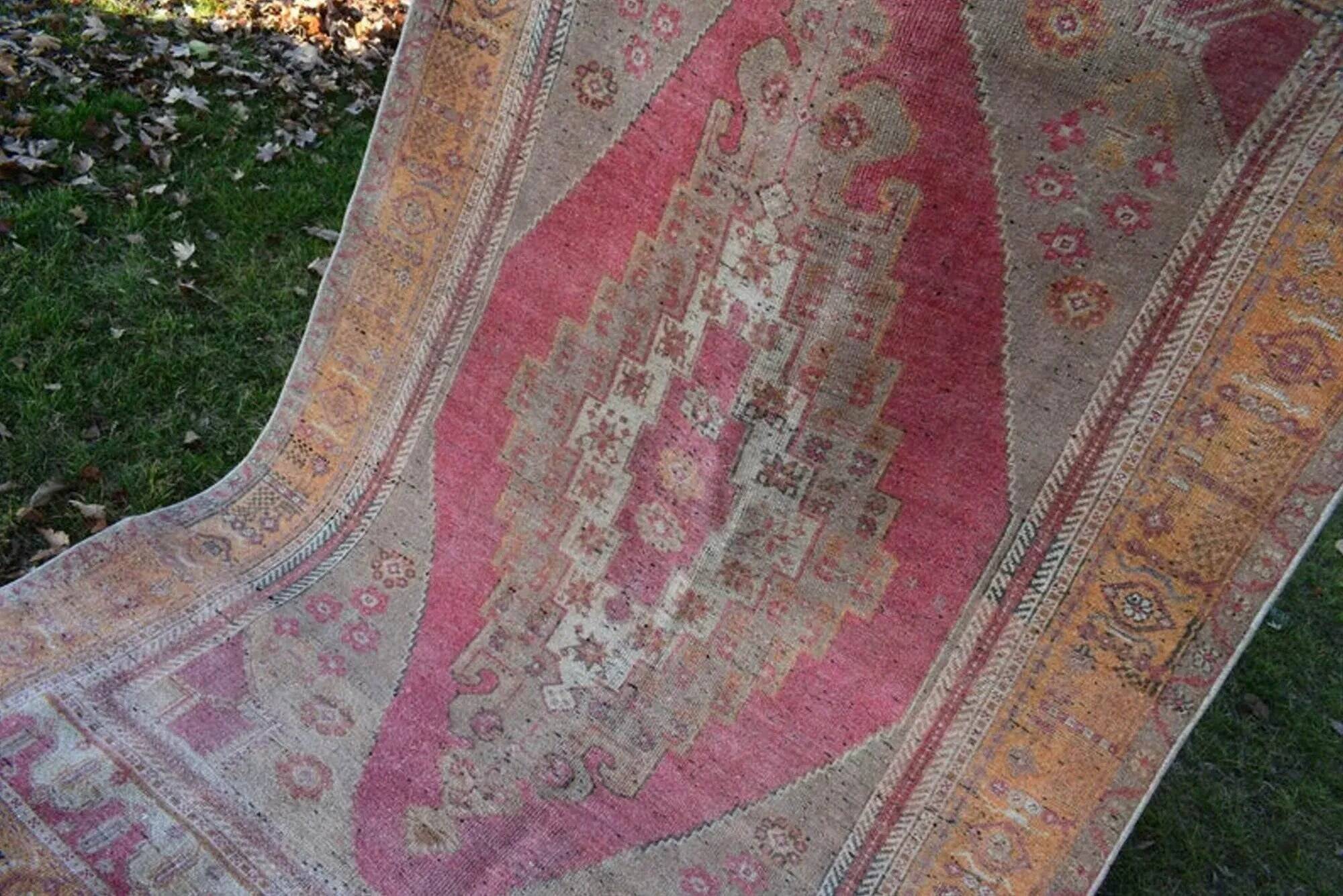Tapis turc vintage fait main
