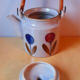 Vintage stoneware teapot