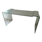 Glass desk