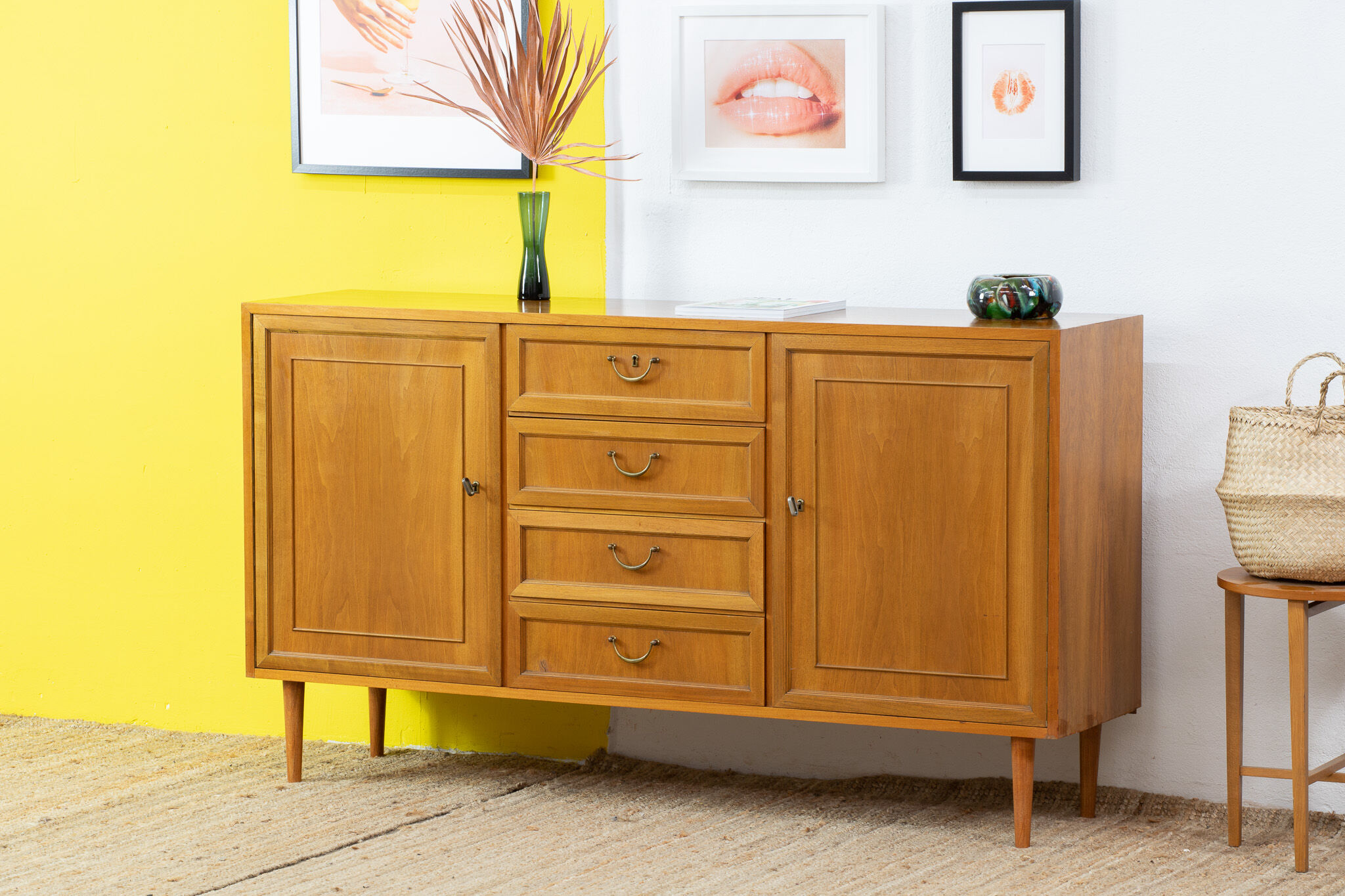 Enfilade scandinave vintage 164 cm