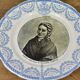 Set of 12 souvenir plates of Lourdes Digoin & Sarreguemines