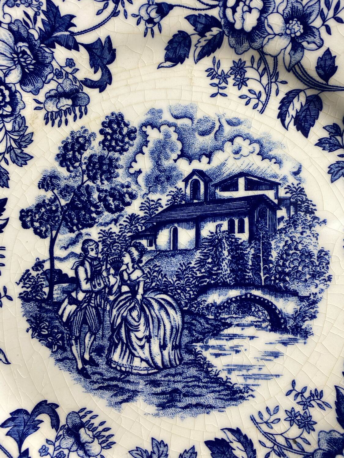 Twelve ironstone plates