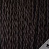 Metal lamp, fabric cable 2M, cotton shade