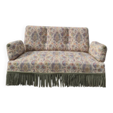 Louis Philippe style floral decor sofa bench from the nap period