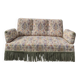 Louis Philippe style floral decor sofa bench from the nap period