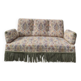 Louis Philippe style floral decor sofa bench from the nap period
