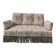 Louis Philippe style floral decor sofa bench from the nap period