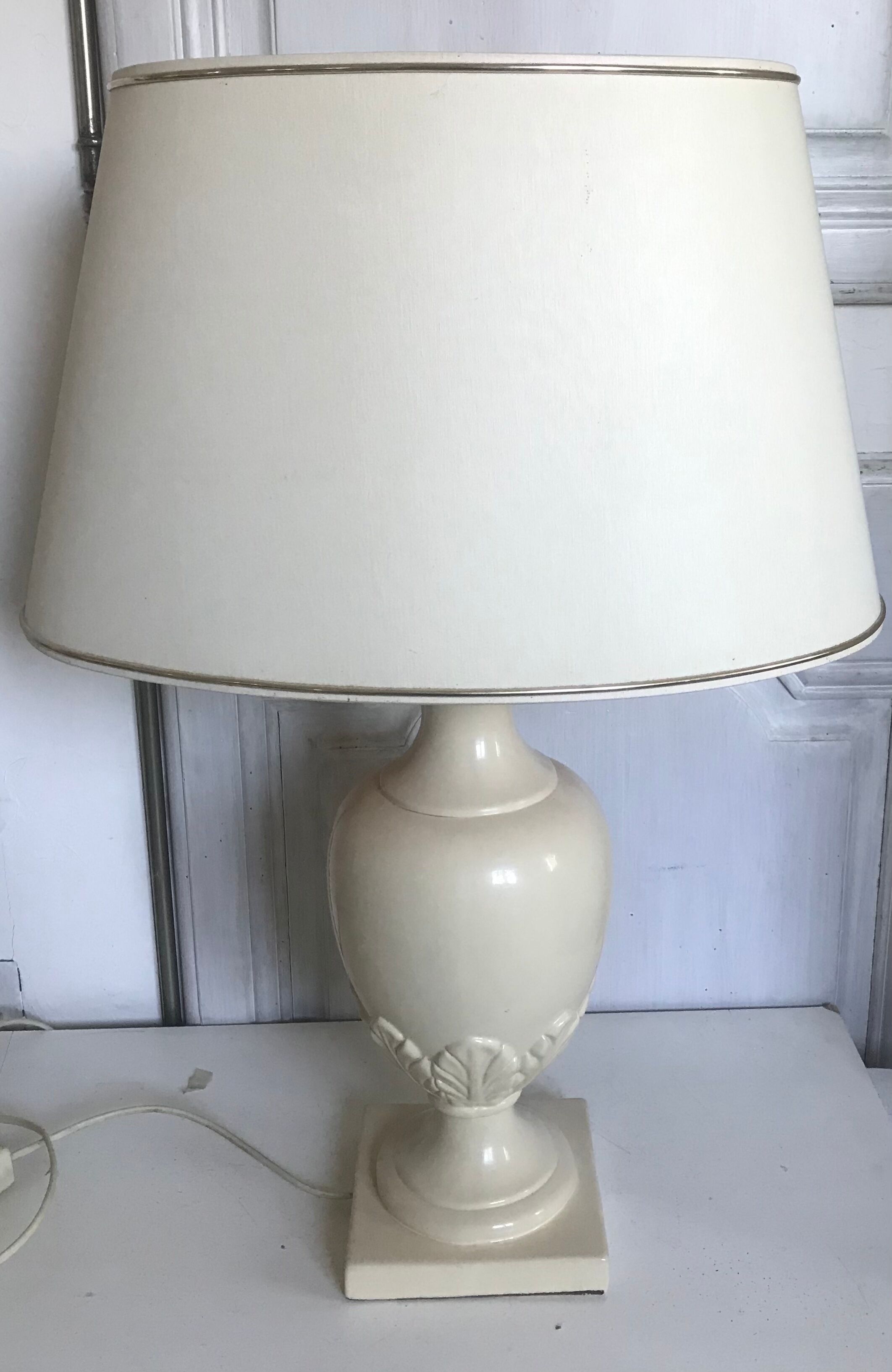 Vintage ceramic lamp