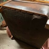 Leather club chair