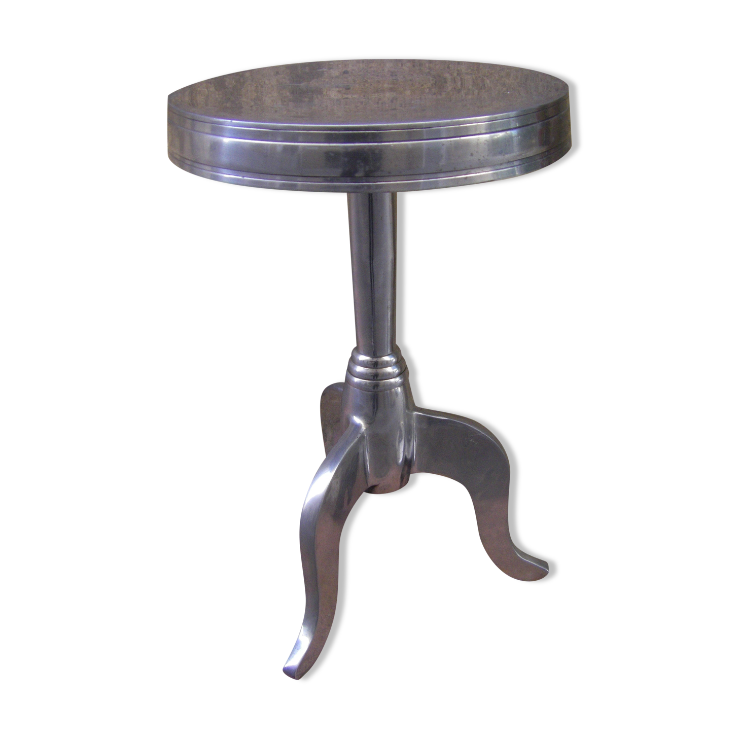 Small vintage pedestal table