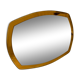 Mirror Antonio Lupi by crystal Luxor 60s 70s 59x80cm