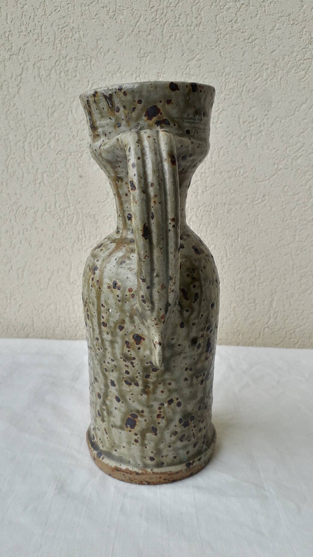 Pyrite stoneware pitcher