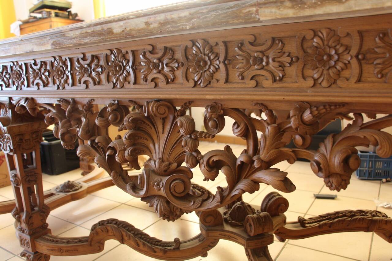 immense console from a model of the Palace of Versailles