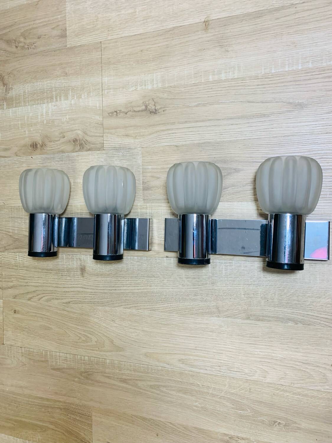 Pair of 70s wall lights