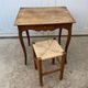 Oak desk with 1 drawer 65x52cm