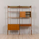 Scandinavian modern freestanding bookcase Ergo by John Texemon, Norway, 1960s.