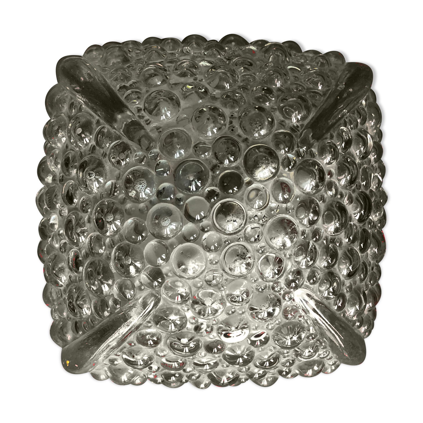 Bubble glass wall sconce by Helena Tynell circa 1950