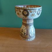 Vintage Keraluc ceramic candle holder