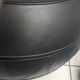 Black leather ottoman by Edwin and Niekel Taco for Leolux 90