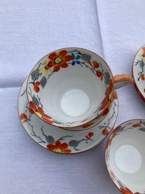 Chikaramachi Japanese porcelain cups