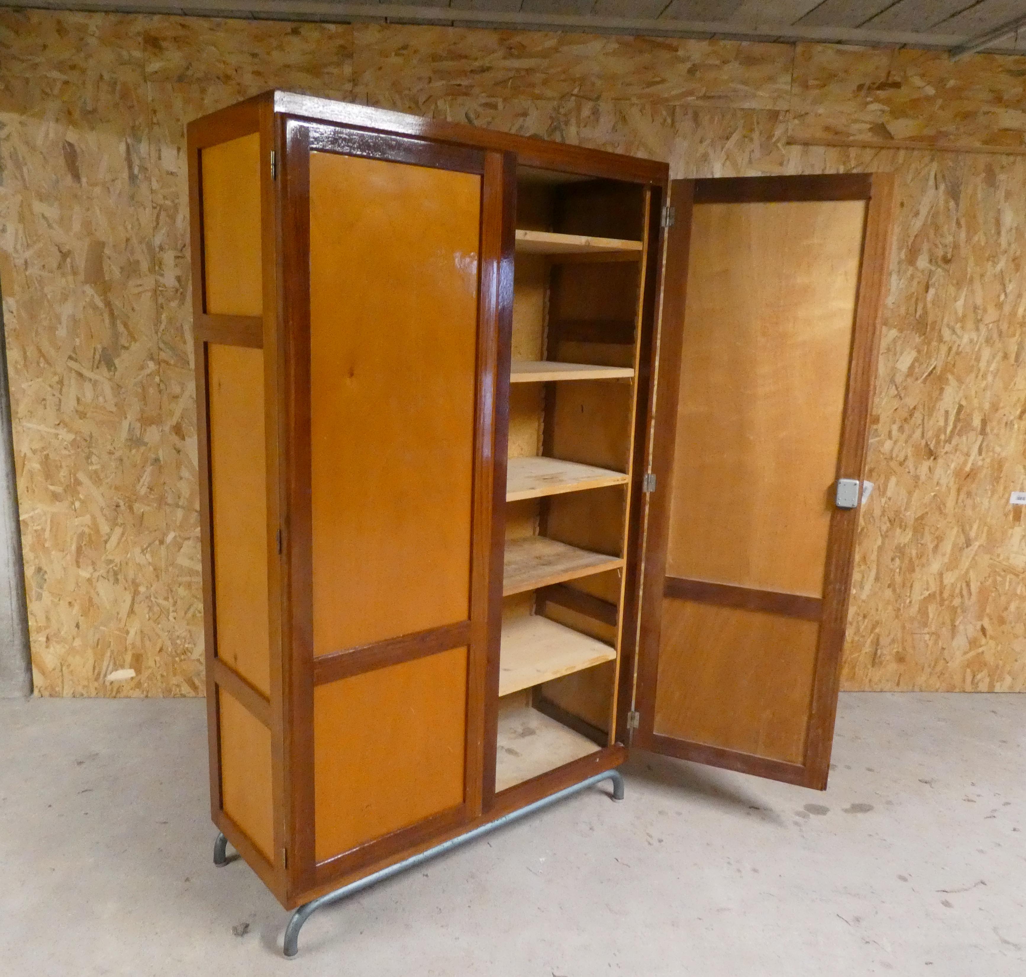 Old classroom cabinet