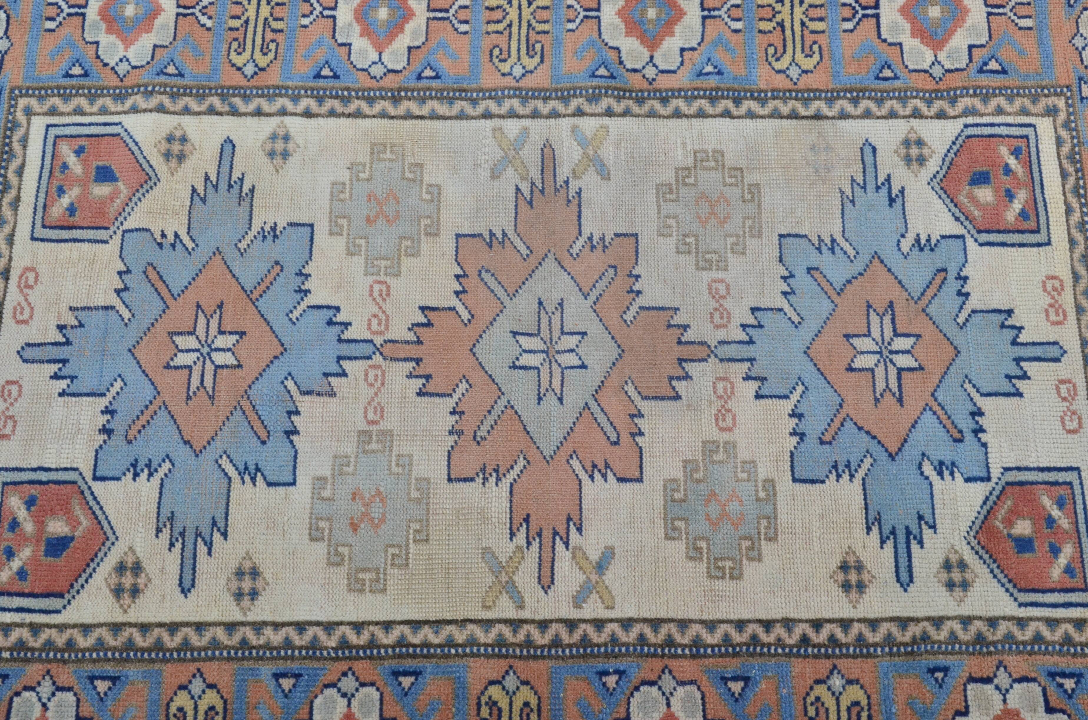 Oushak Vintage Wool Rug sku 3425