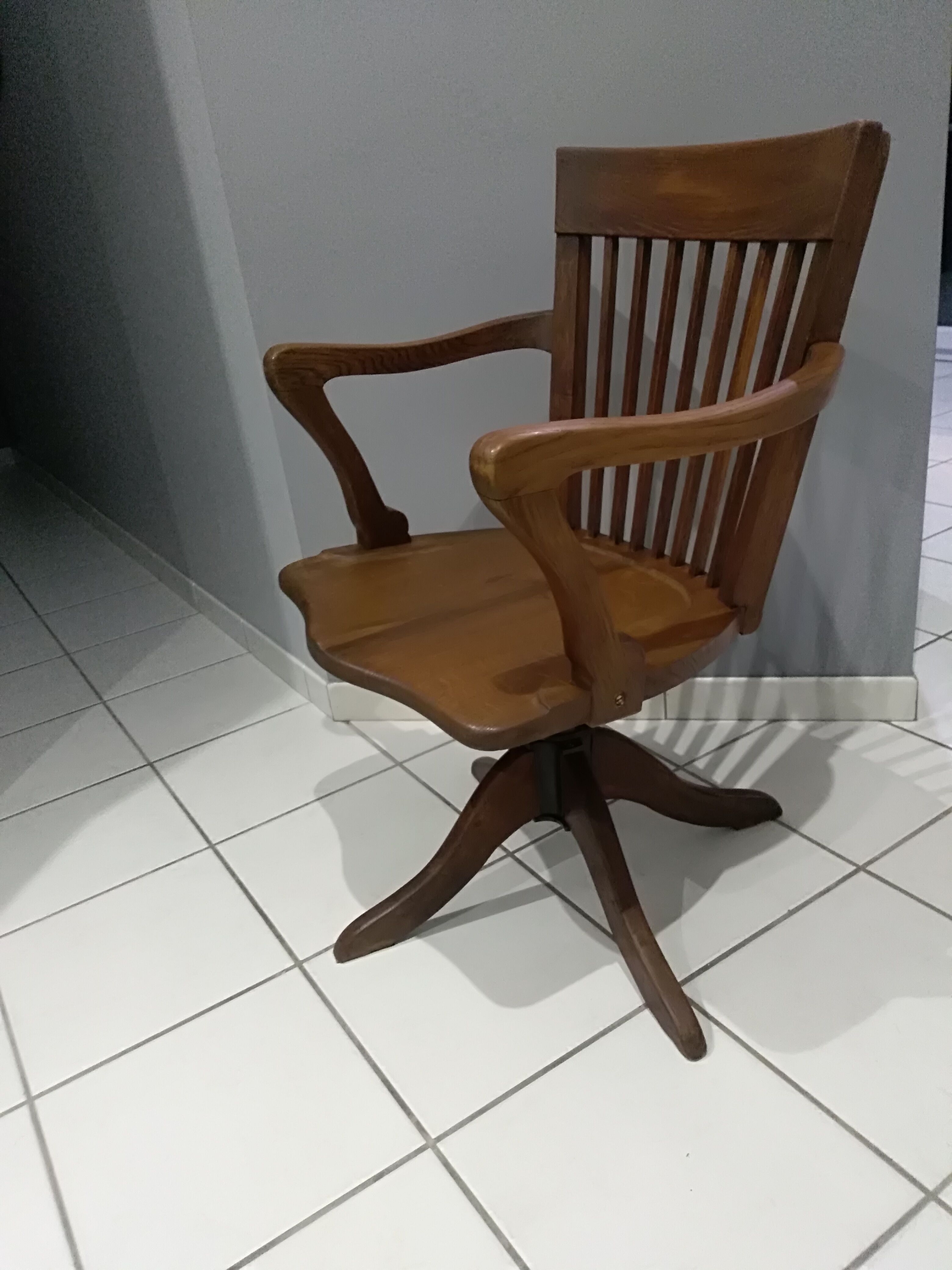 American 1920 office armchair