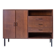 Mid Century Modern Rosewood Sideboard with Drawers, Italy 1970s