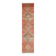 Vintage Turkish Hand-Knotted Wool Cotton Red Runner Rug 85x386