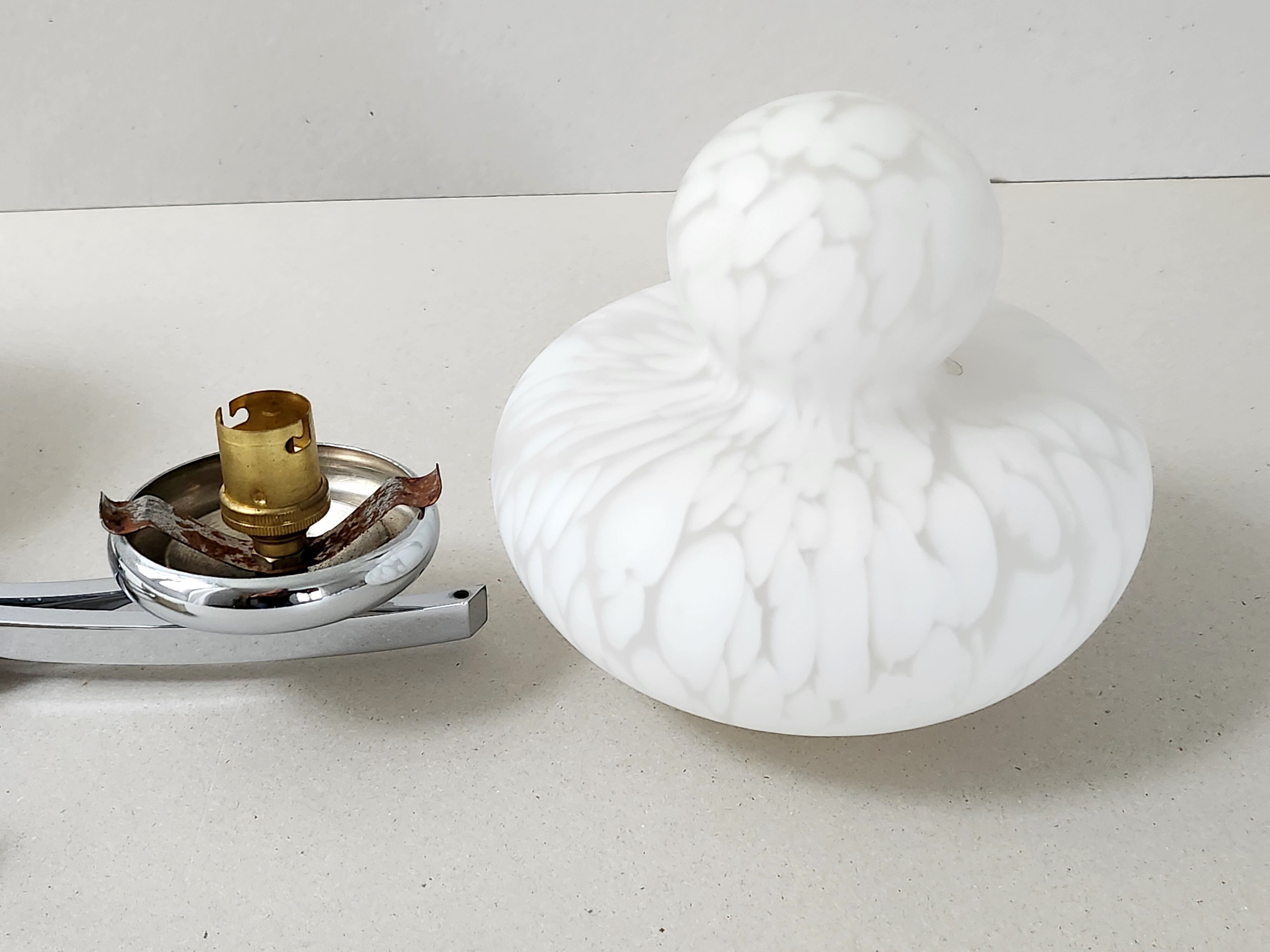 Vintage wall lamp 1970 space age