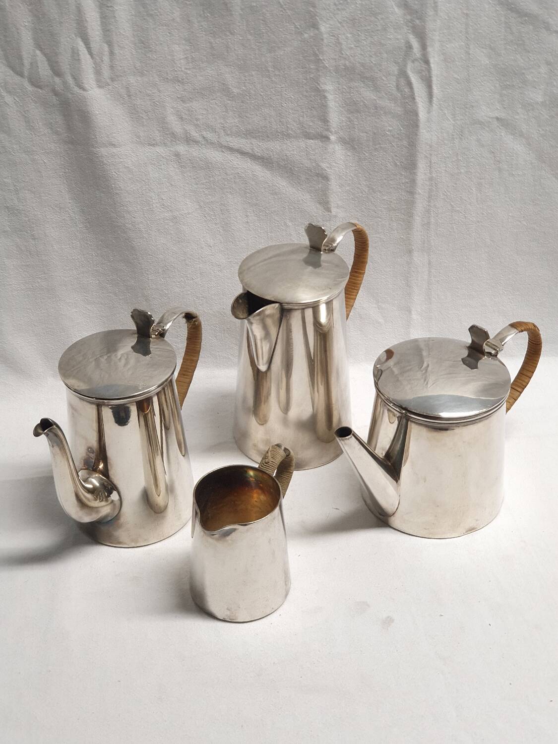 Art Deco tea/coffee service – Mappin & Webb – circa 1925 – Prince's Plate