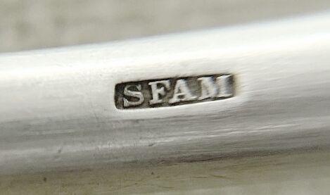 Silver metal cutlery SFAM 72 G