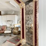 Murano glass Venitien mirror of the 1900