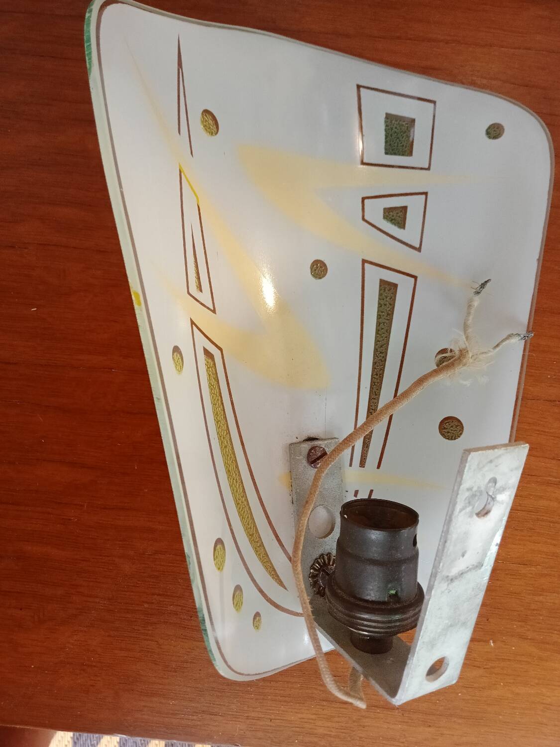 Pair of Art Deco wall lights