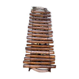 African musical instrument balafon xylophone calabashes wood xxeme