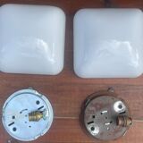 Set of 4 ceiling lights year 70