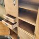 Mado buffet vintage from the 1960s - In sanded raw wood