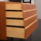 Scandinavian freestanding teak shelving unit by Ollie Borg for Asko Finland, Denmark, 1960s