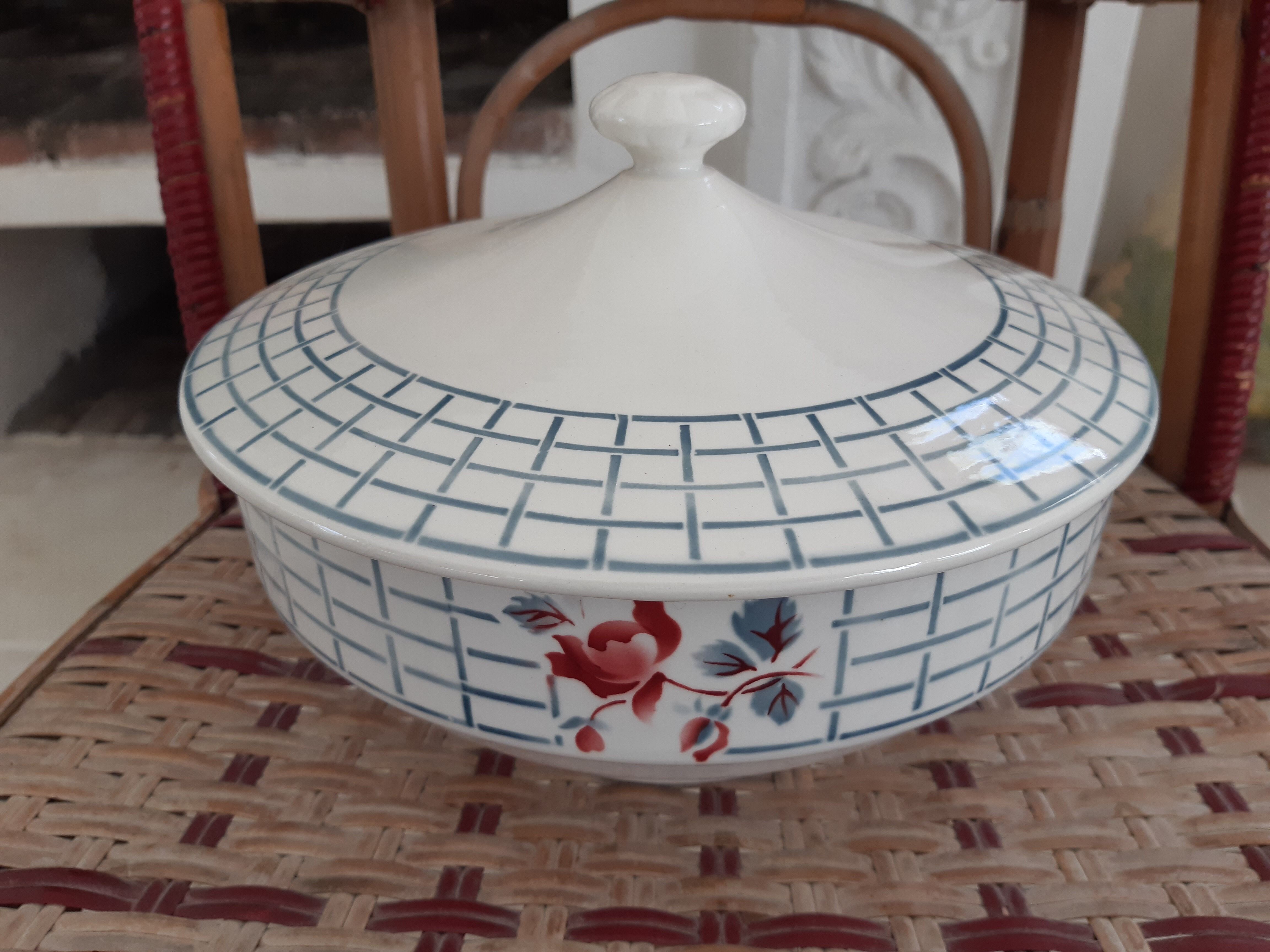 Soup bowl Digoin Sarreguemines