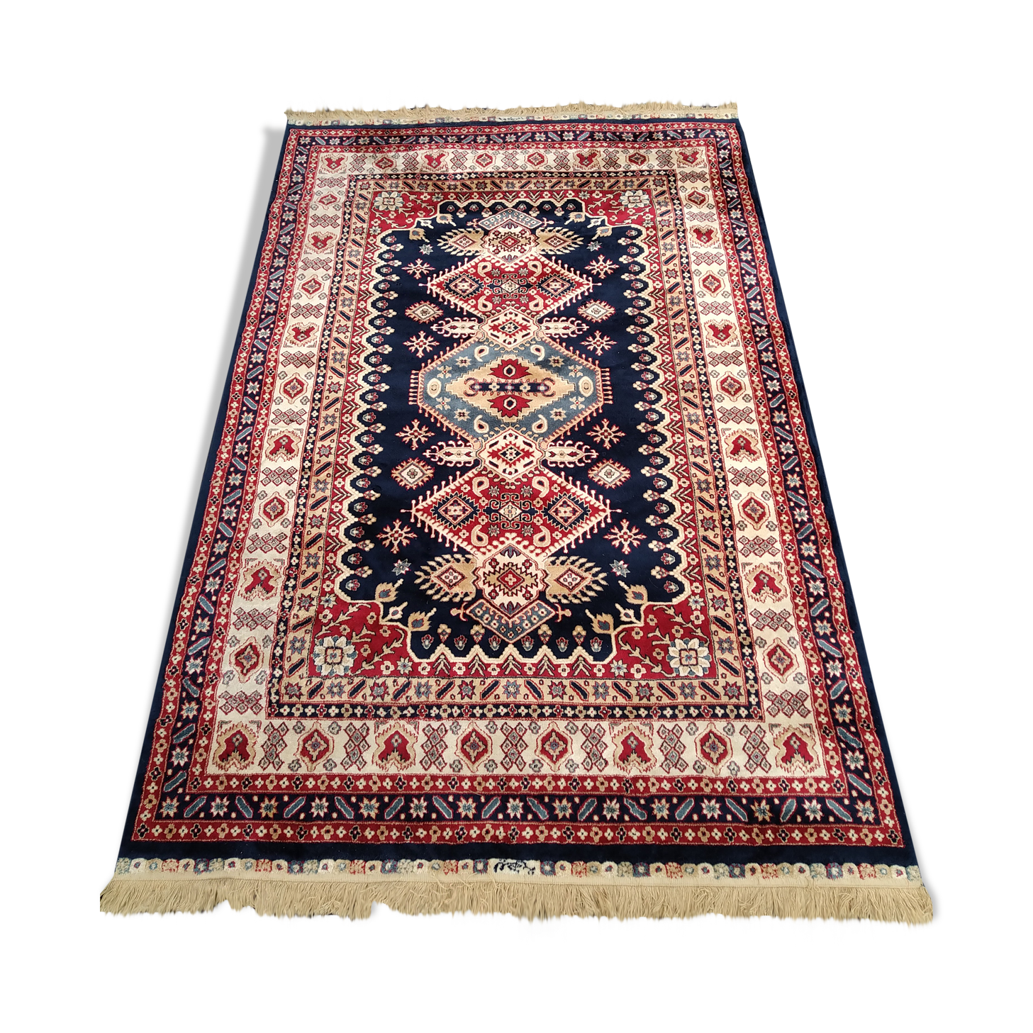 oriental carpet midnight blue 160*320 cm