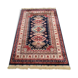 Tapis d'orient bleu nuit 160x320 cm