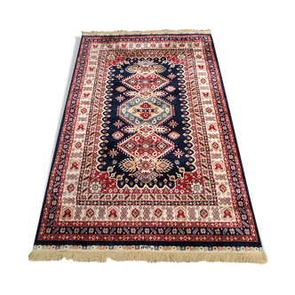 Tapis d'orient bleu nuit 160x320 cm